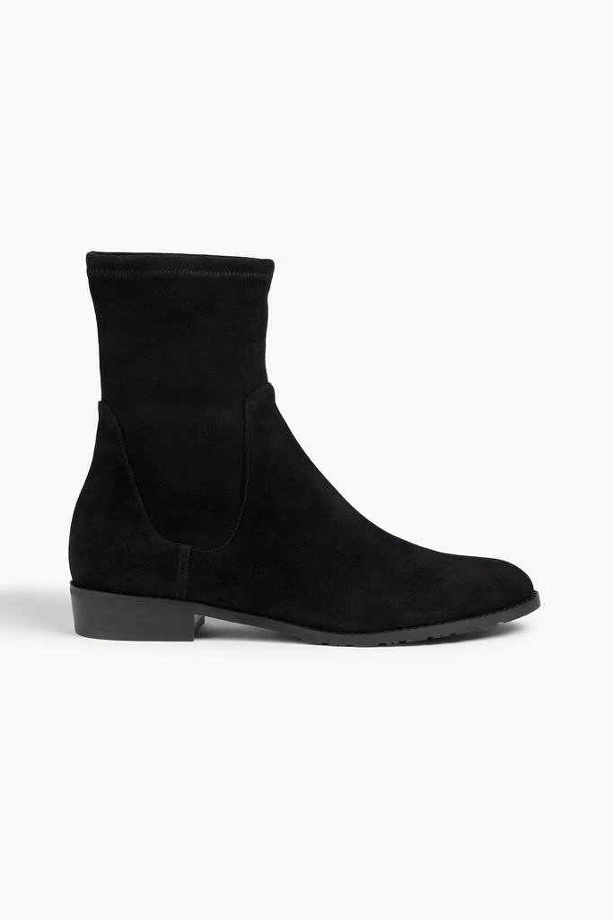 商品Stuart Weitzman|Lilene suede ankle boots,价格¥1342,第1张图片