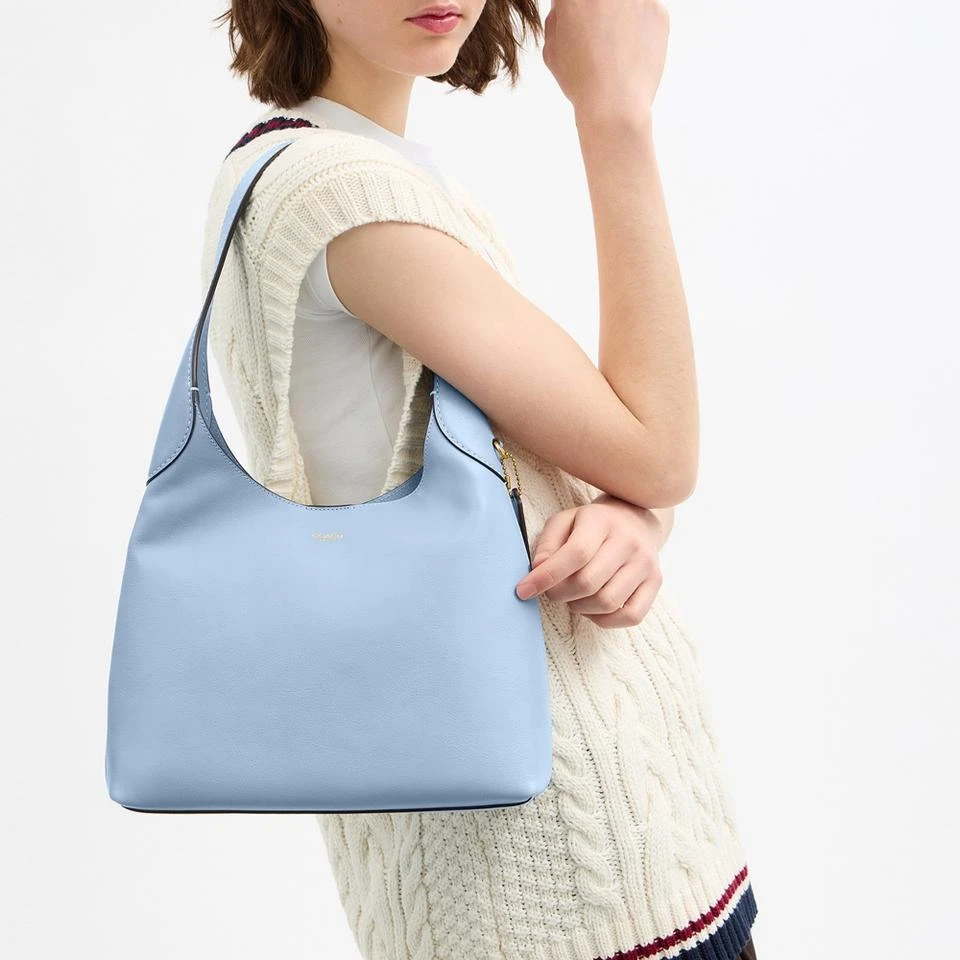 商品Coach|Coach Brooklyn 28 Leather Shoulder Bag,价格¥2972,第2张图片详细描述