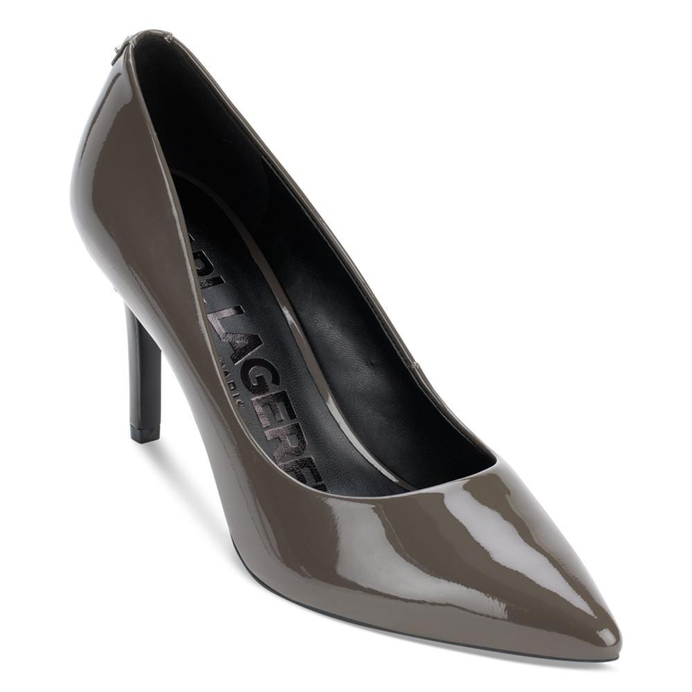 商品Karl Lagerfeld Paris|Women's Royale Pointed-Toe Patent Dress Pumps,价格¥817,第1张图片