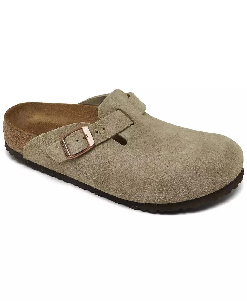商品Birkenstock|Little Kids Boston Suede Leather Clogs from Finish Line,价格¥936,第1张图片
