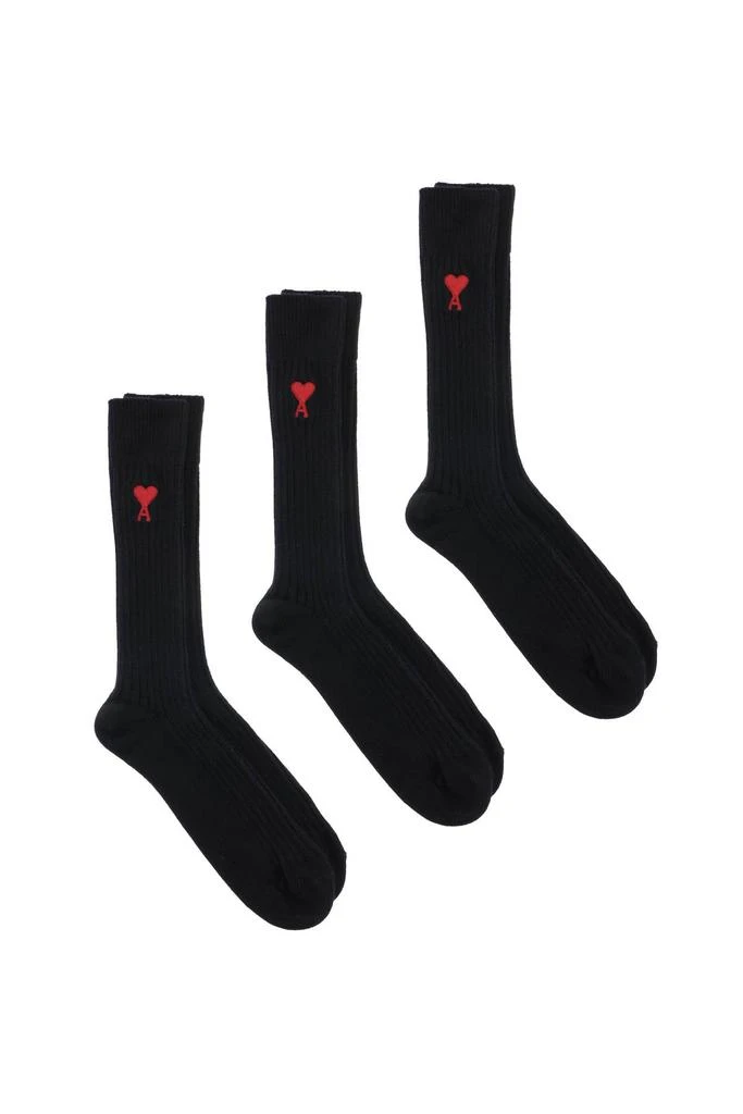 商品AMI|Ami De Coeur Socks Tri Pack,价格¥723,第1张图片