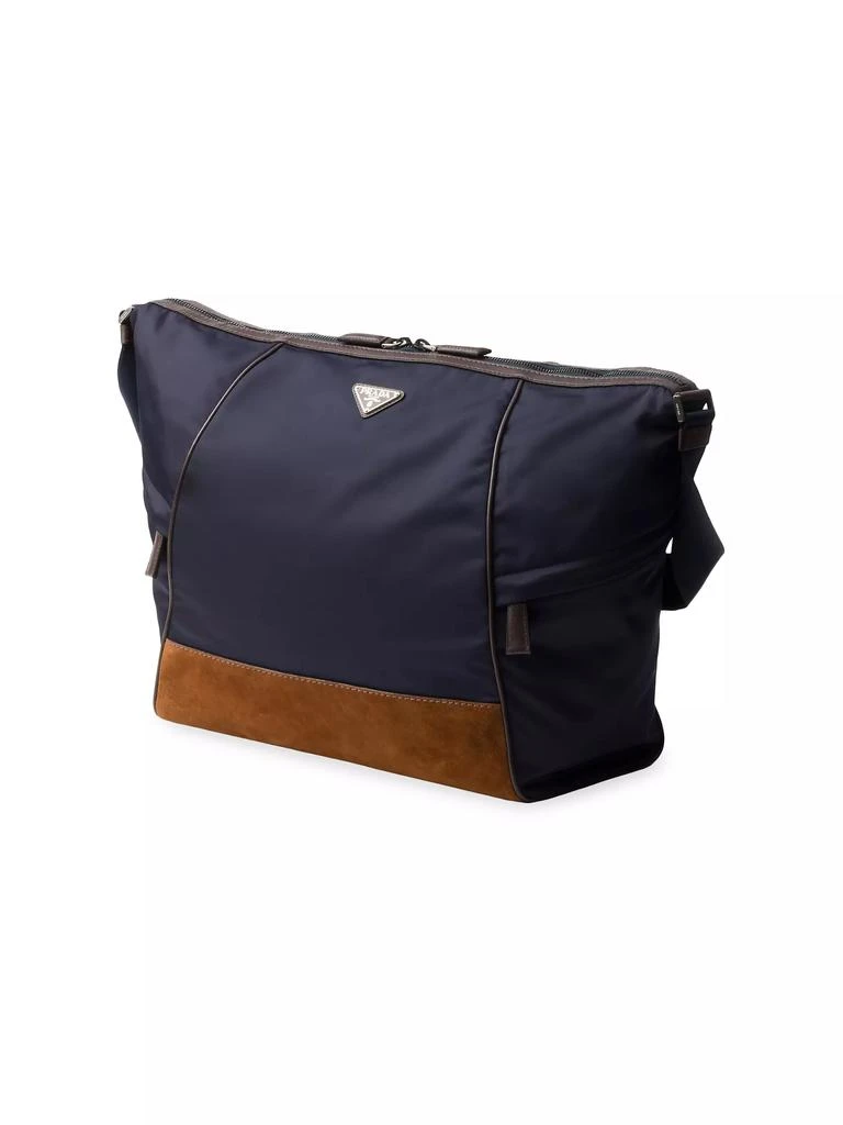 商品Prada|Re-Nylon and Leather Shoulder Bag,价格¥20551,第3张图片详细描述
