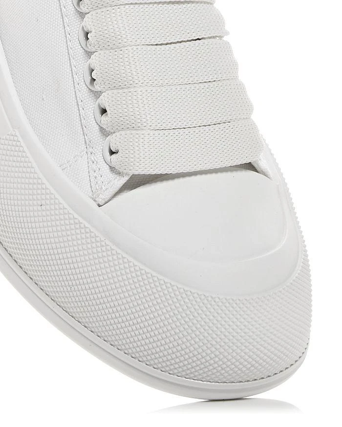 商品Alexander McQueen|Women's Deck Plimsoll Low Top Sneakers,价格¥1953,第5张图片详细描述