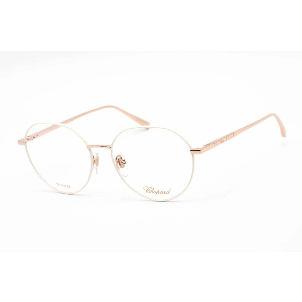 商品Chopard|Chopard Women's Eyeglasses - Shiny Copper Gold Metal Round Shape Frame | VCHF71M 08MZ,价格¥1288,第1张图片
