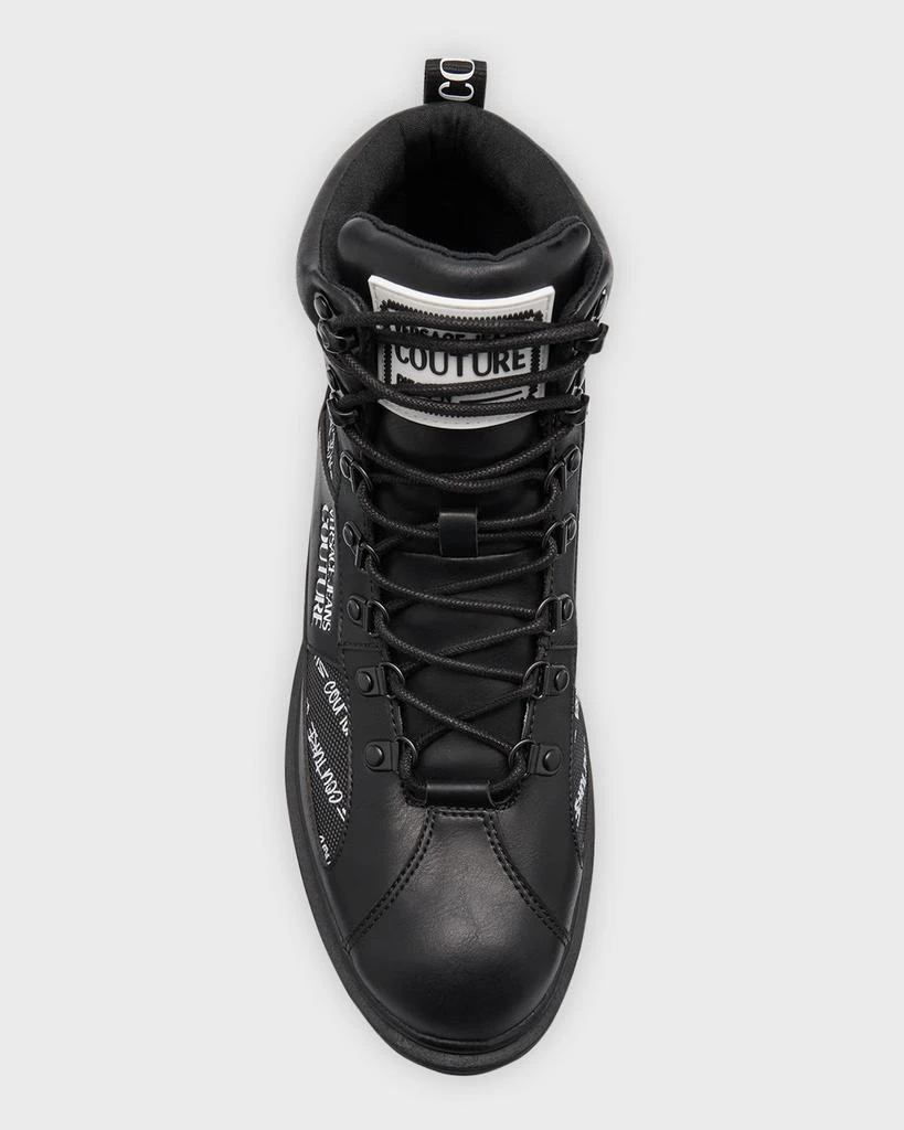 Men's Syrius Allover Logo Combat Boots 商品
