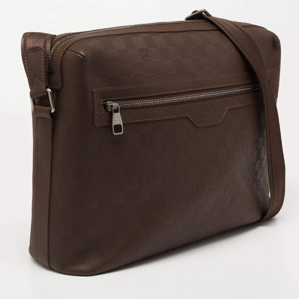 商品[二手商品] Louis Vuitton|Louis Vuitton Brown Damier Infini Calypso Messenger GM Bag ,价格¥10391,第3张图片详细描述