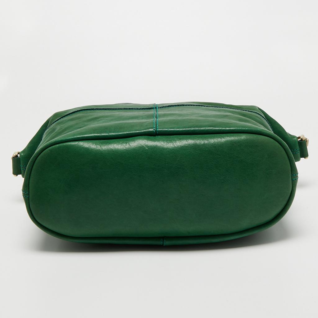 Givenchy Green Leather Nightingale Satchel商品第6张图片规格展示