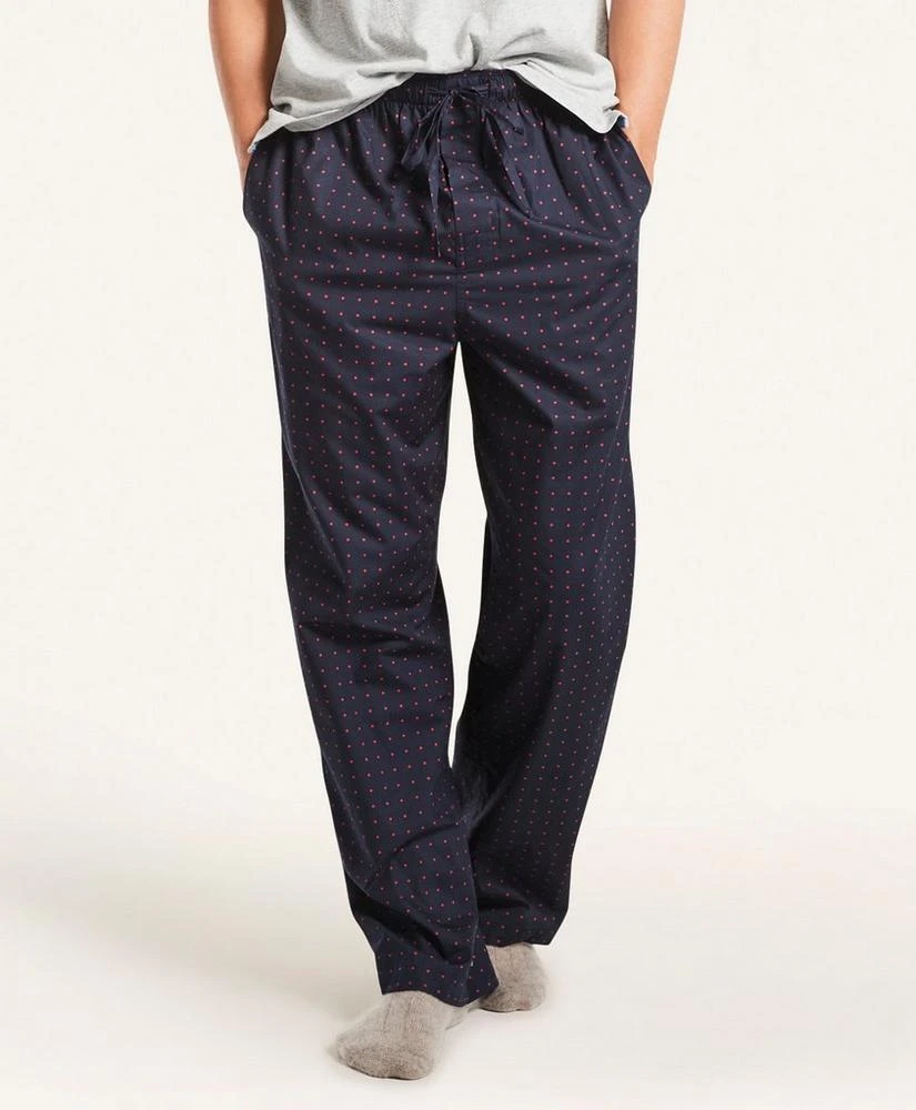 商品Brooks Brothers|Polka Dot Cotton Broadcloth Lounge Pants,价格¥163,第1张图片