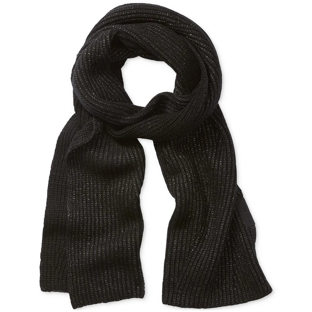 商品Calvin Klein|Women's Metallic Ribbed Scarf,价格¥382,第1张图片