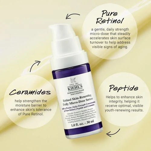 Micro-Dose Anti-Aging Retinol Serum with Ceramides and Peptide 商品