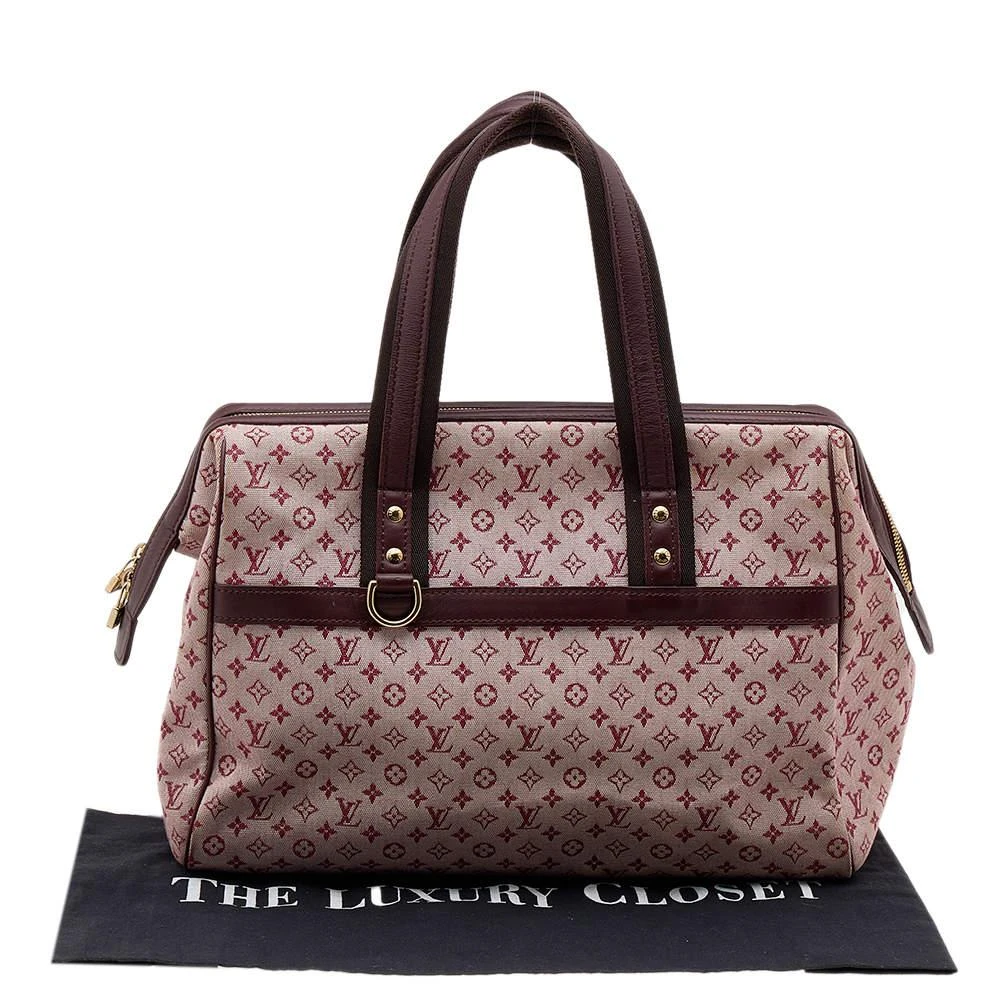 Louis Vuitton Monogram Mini Lin Canvas Josephine GM Bag 商品