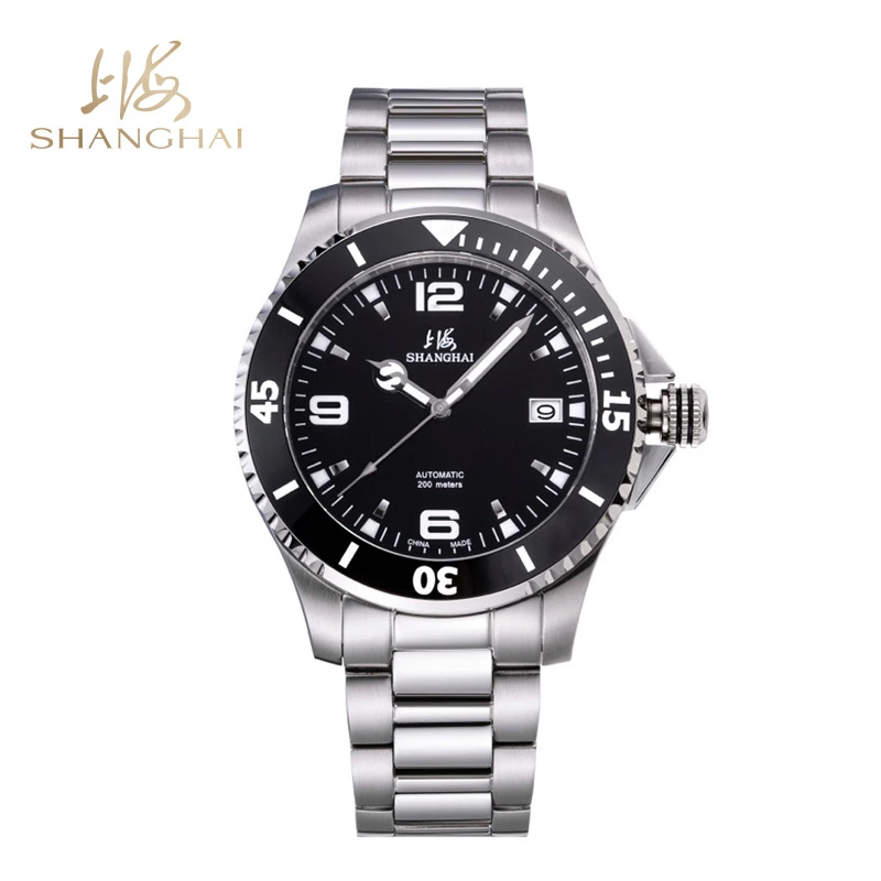 商品[国内直发] SHANGHAI WATCH|国民系列 潜水表 男士腕表,价格¥2000,第1张图片