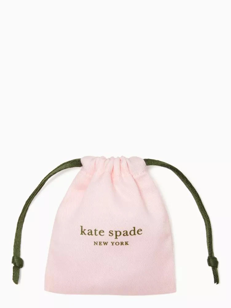 商品Kate Spade|Spot The Spade Pave Huggies,价格¥219,第4张图片详细描述