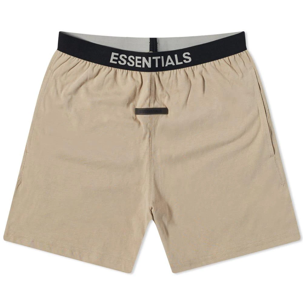 商品Essentials|Fear of God ESSENTIALS Lounge Short - Tan,价格¥468,第1张图片