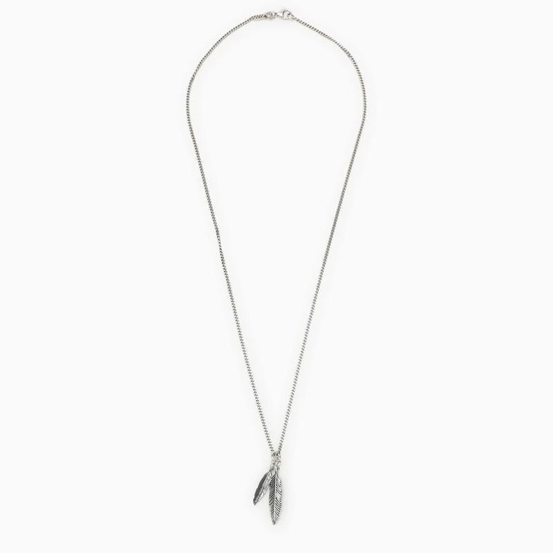 商品Emanuele Bicocchi|Emanuele Bicocchi necklace with feather pendants,价格¥1586,第1张图片