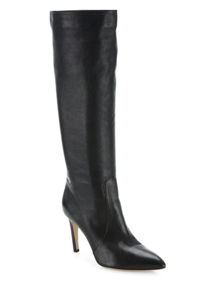 商品Gianvito Rossi|Slouchy Leather Point Toe Boots,价格¥6089,第1张图片