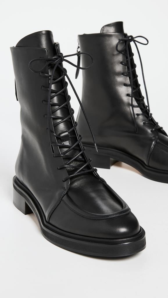 AEYDE Max Soft Calf Leather Black Boots商品第4张图片规格展示