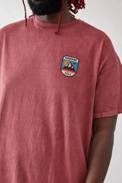 UO Maroon Ski Club T-Shirt商品第3张图片规格展示