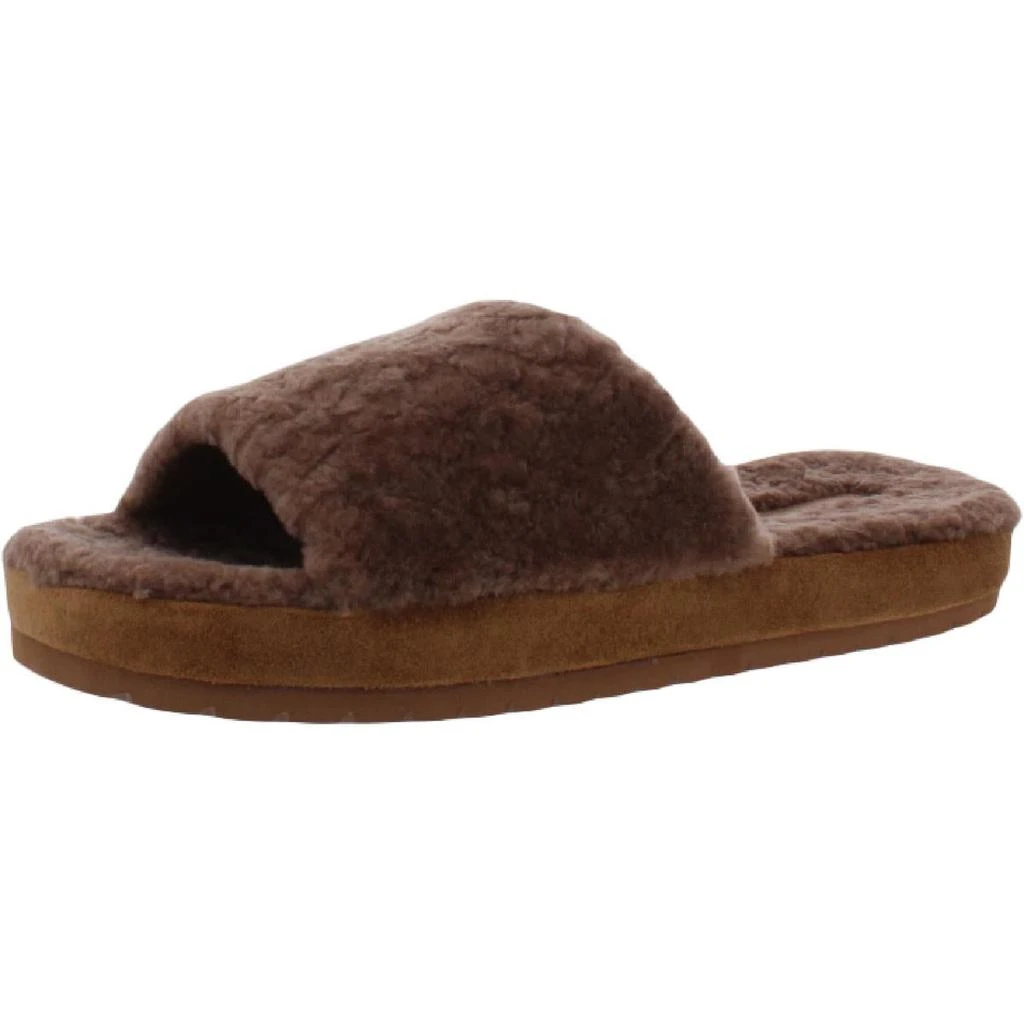 商品Vince|Vince Womens Kalina Genuine Fur Slip On Slide Sandals,价格¥364,第2张图片详细描述