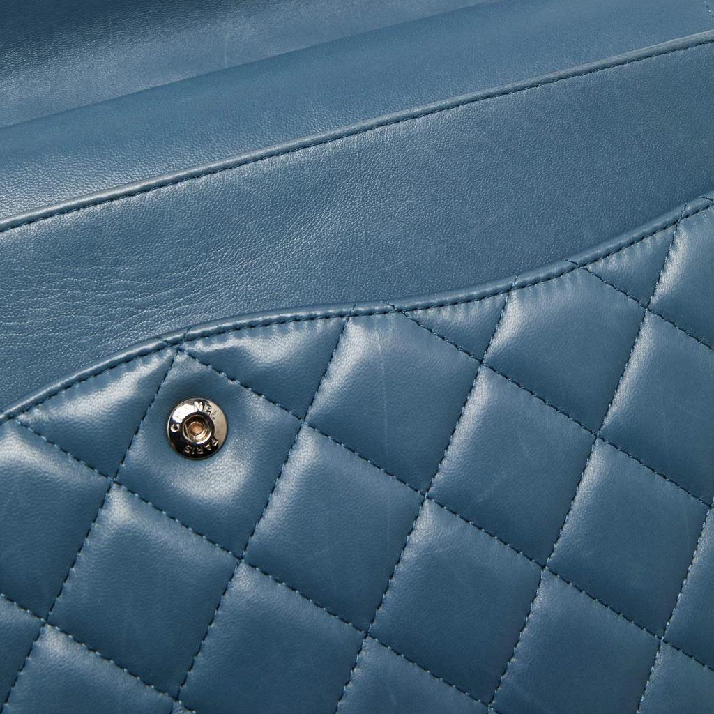 Chanel Blue Quilted Caviar Leather Maxi Classic Double Flap Bag 商品
