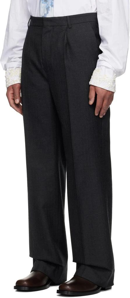 商品Dries Van Noten|Gray Wool Two-Piece Suit,价格¥19896,第4张图片详细描述