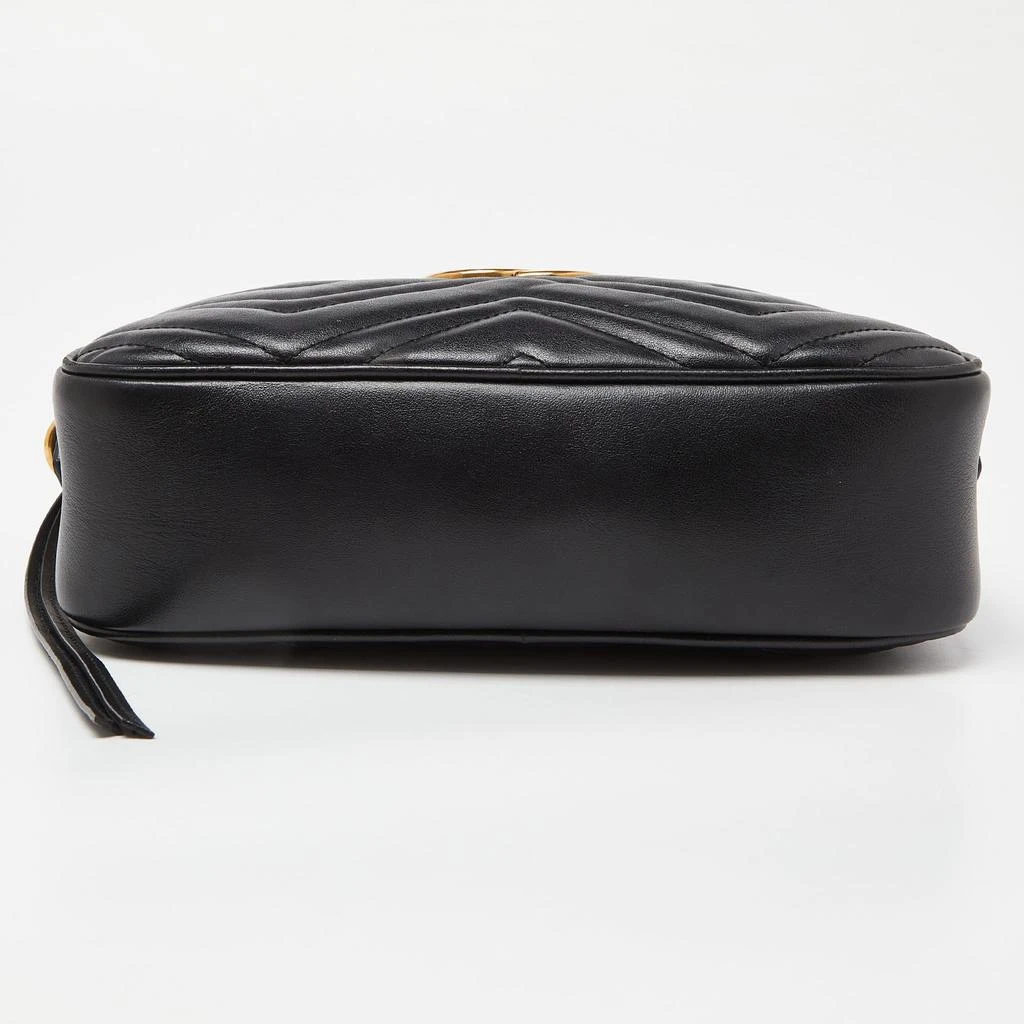 Gucci Black Matelassé Leather Small GG Marmont Camera Bag 商品