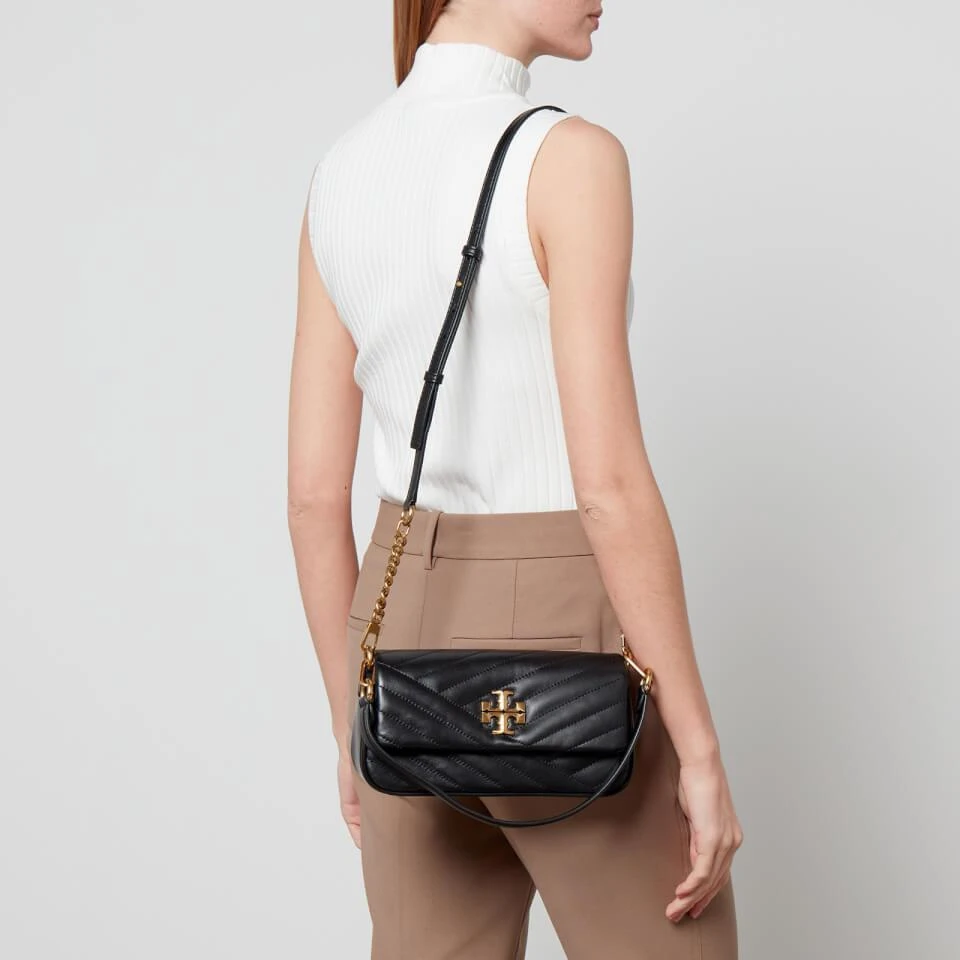 商品Tory Burch|Tory Burch Small Kira Chevron Leather Shoulder Bag,价格¥4508,第2张图片详细描述