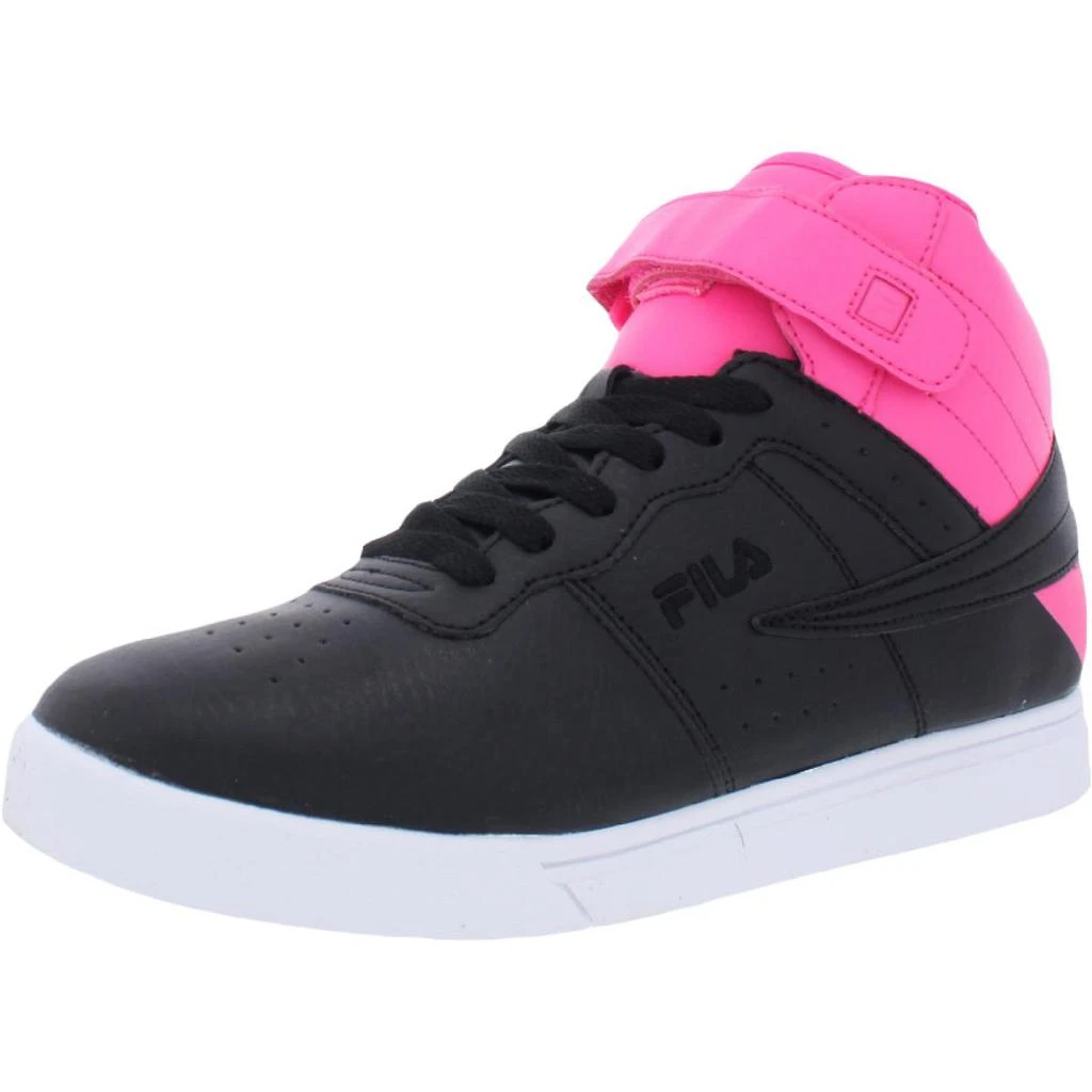 商品Fila|Fila Boys Vulc 13 Harlay Faux Leather High-Top Fashion Sneakers,价格¥124,第2张图片详细描述