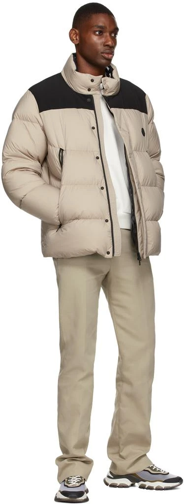 商品Moncler|Beige & Black Timsit Jacket,价格¥13821,第4张图片详细描述