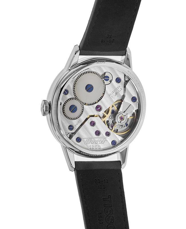 Tissot Heritage Petite Second Silver Dial Black Leather Strap Men's Watch T119.405.16.037.00商品第3张图片规格展示