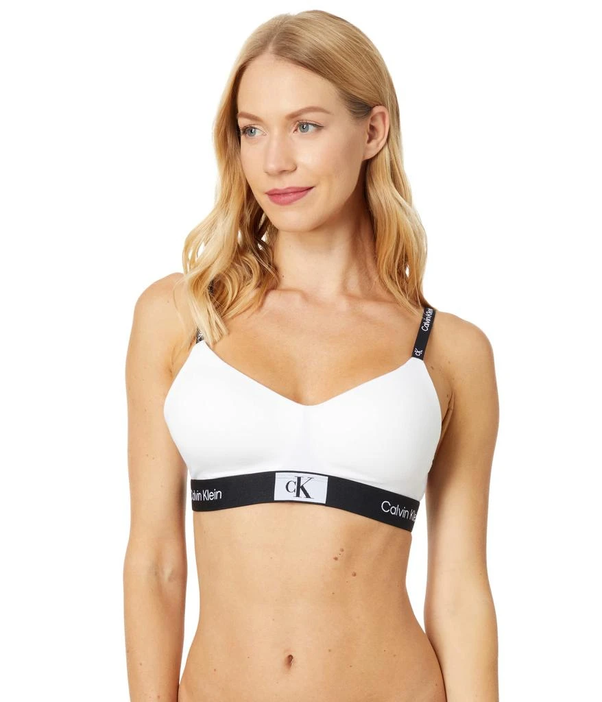 商品Calvin Klein|1996 Cotton Lightly Lined Bralette,价格¥217,第1张图片