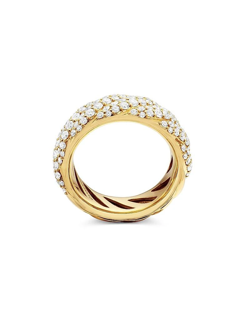 商品David Yurman|Sculpted Cable Band Ring in 18K Yellow Gold,价格¥51223,第5张图片详细描述
