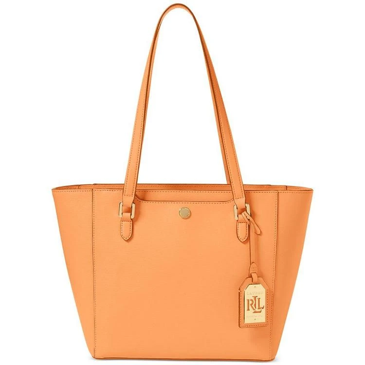 商品Ralph Lauren|Halee II Saffiano Tote,价格¥466,第1张图片