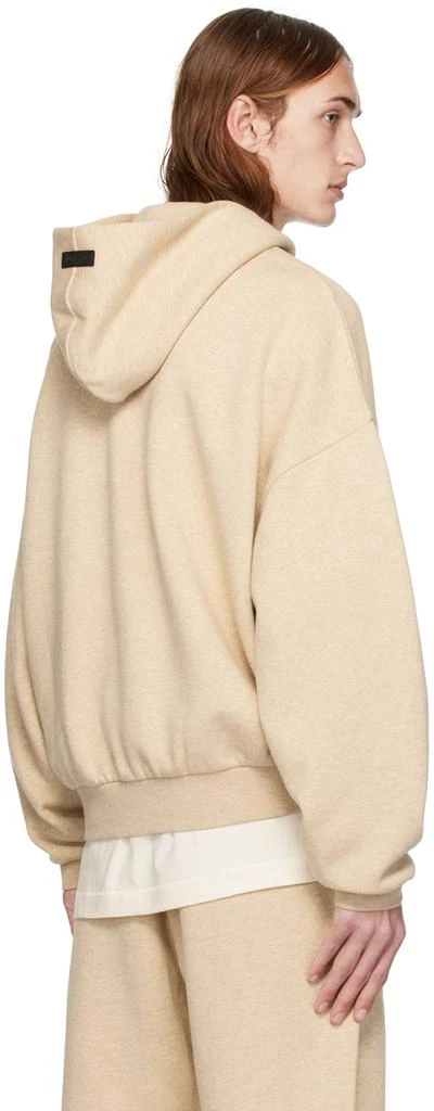 商品Essentials|Beige Bonded Hoodie,价格¥709,第3张图片详细描述