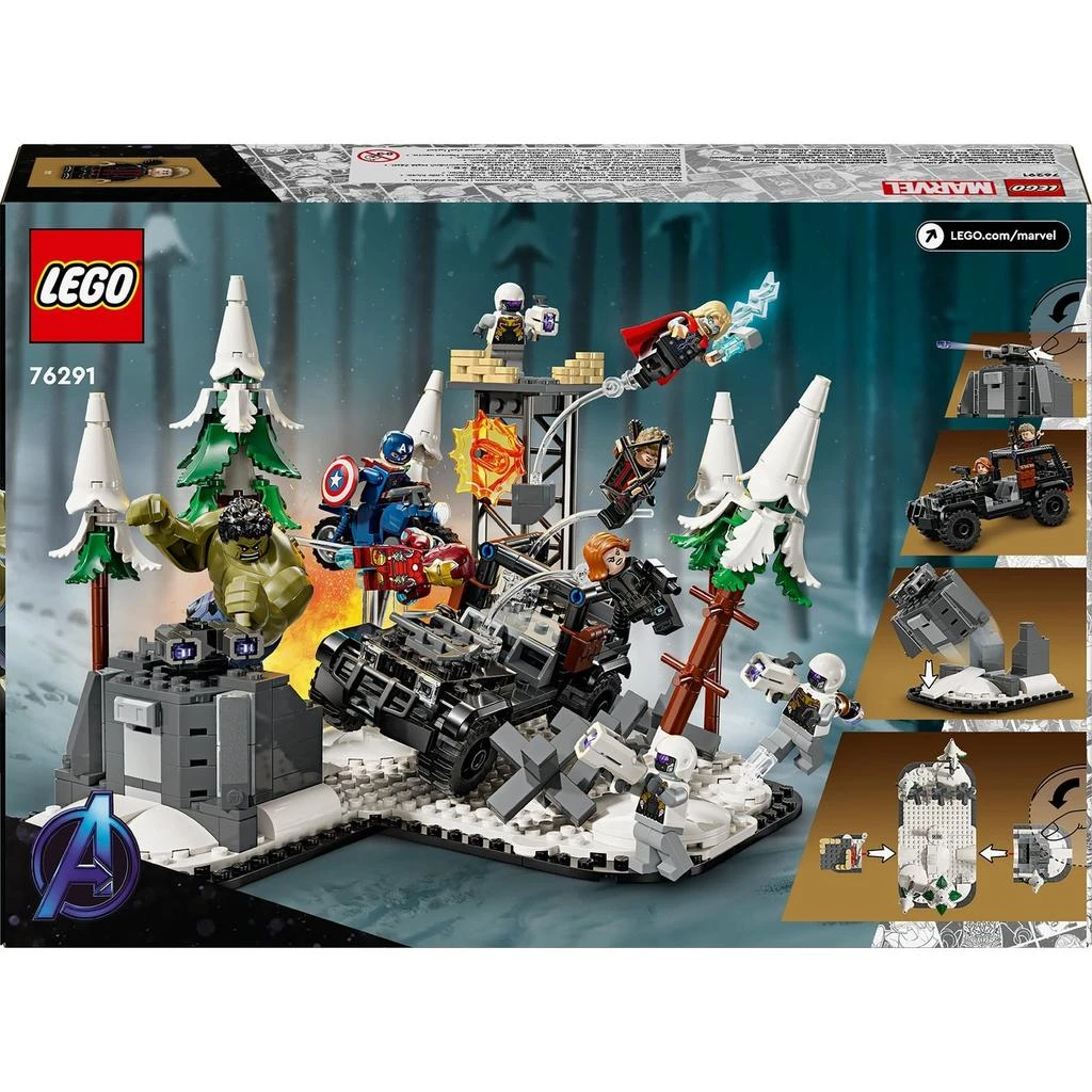商品LEGO|LEGO Marvel The Avengers Assemble: Age of Ultron Set 76291,价格¥838,第4张图片详细描述