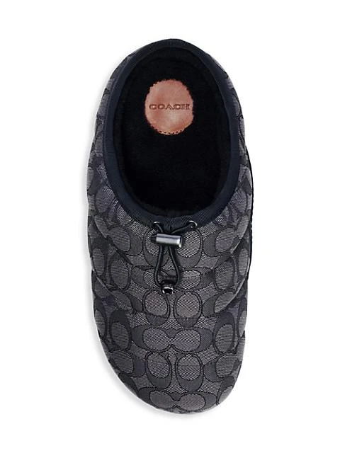 商品Coach|Signature Jacquard Slippers,价格¥558,第5张图片详细描述
