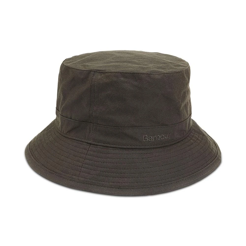 商品Barbour|Men's Waxed Cotton Bucket Hat,价格¥380,第3张图片详细描述