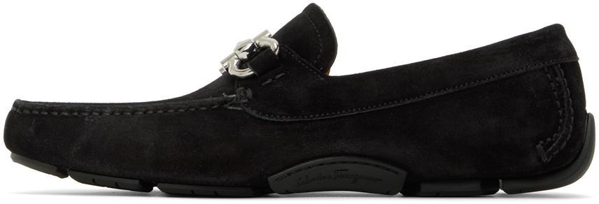 商品Salvatore Ferragamo|Black Parigi Loafers,价格¥5612,第5张图片详细描述
