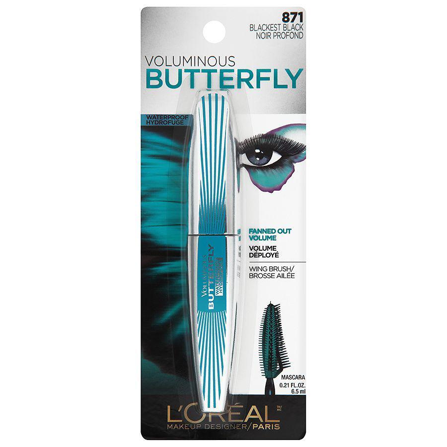 商品L'Oreal Paris|Butterfly Waterproof Mascara,价格¥77,第6张图片详细描述