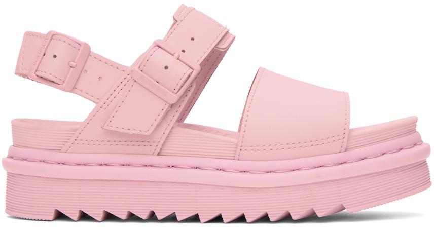 商品Dr. Martens|Pink Voss Sandals,价格¥824,第1张图片