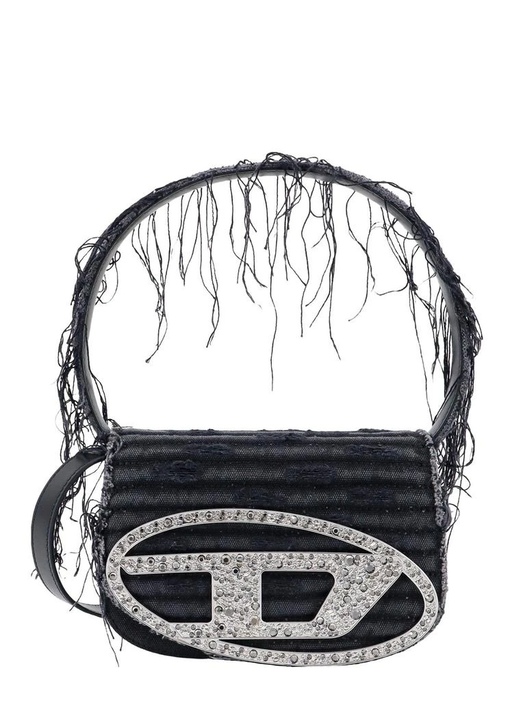 商品Diesel|Diesel 1DR Logo Plaque Shoulder Bag,价格¥3278,第1张图片