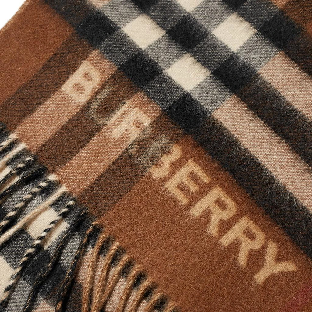 商品Burberry|Burberry Split Check Scarf,价格¥4551,第3张图片详细描述