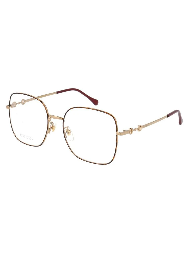 商品Gucci|Gucci Eyewear Square Frame Glasses,价格¥2143,第2张图片详细描述