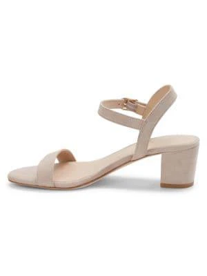 商品Stuart Weitzman|Tibby Suede Sandals,价格¥1261,第4张图片详细描述