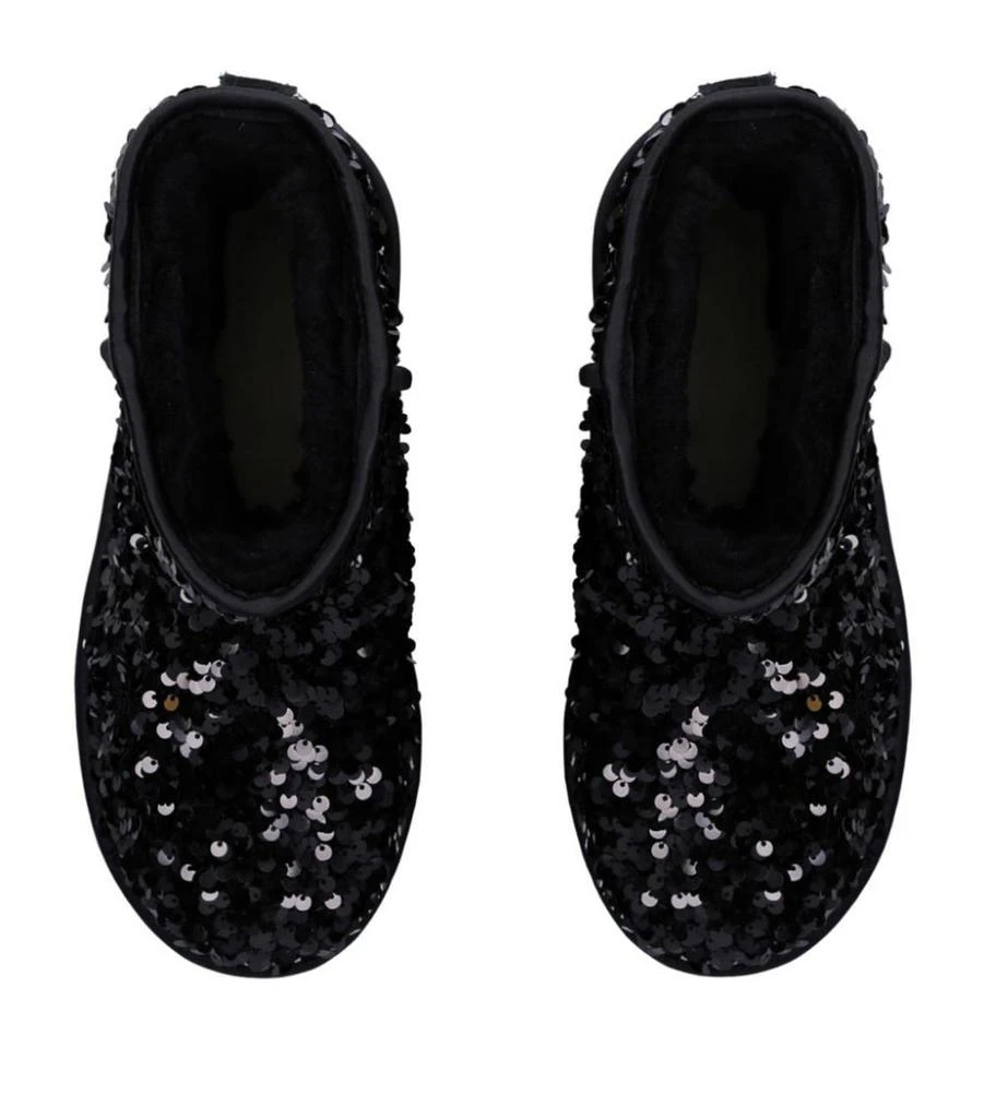 商品UGG|Sequin-Embellished Classic Mini Boots ,价格¥1576,第4张图片详细描述