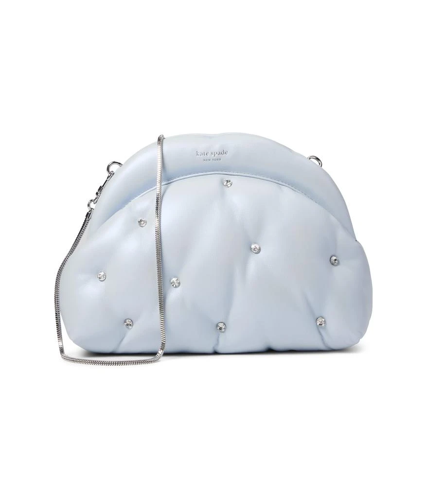 商品Kate Spade|Shade Pearlized Smooth Quilted Leather Cloud Clutch,价格¥1334,第1张图片