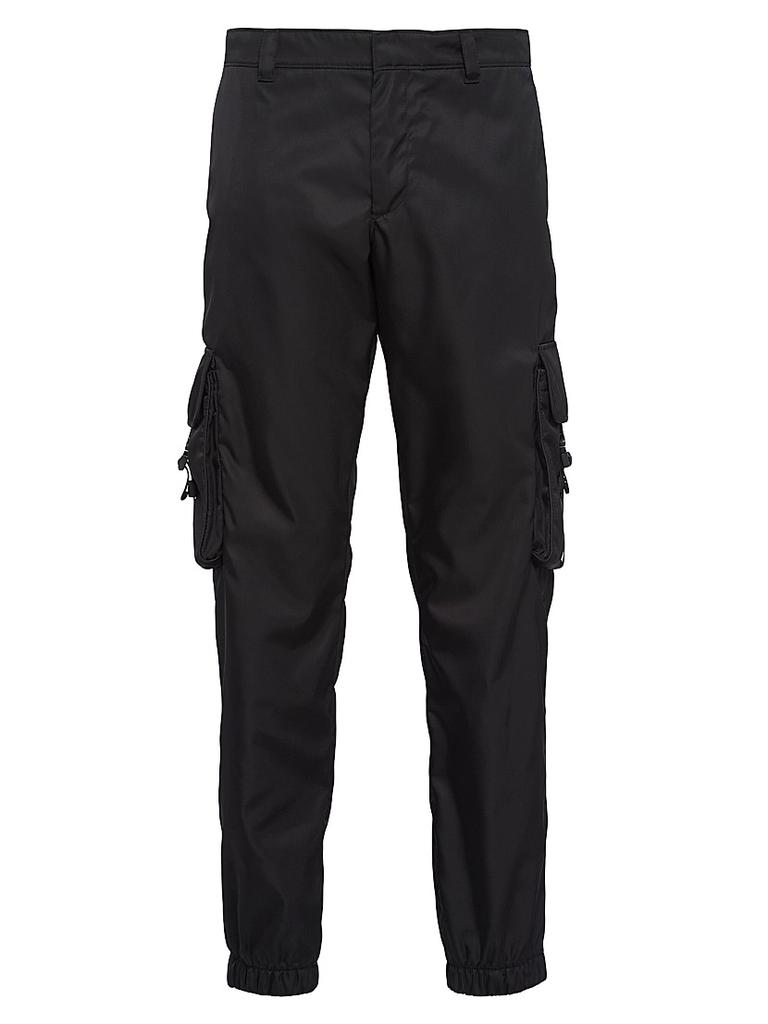 PRADA＊Re-Nylon pants カーキ ナイロンパンツ＊送料込 PRADA - PRADA プラダ 23SS RE-NYLON サイドジップナイロン