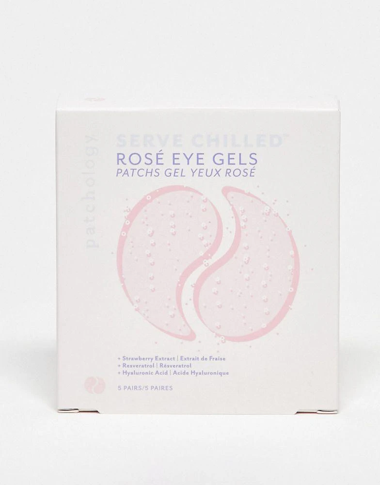 商品Patchology|Patchology Serve Chilled Rose Eye Gel Patches 5 Pairs,价格¥138,第1张图片