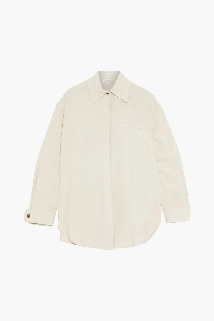 商品Vince|Slub broadcloth shirt,价格¥901,第1张图片