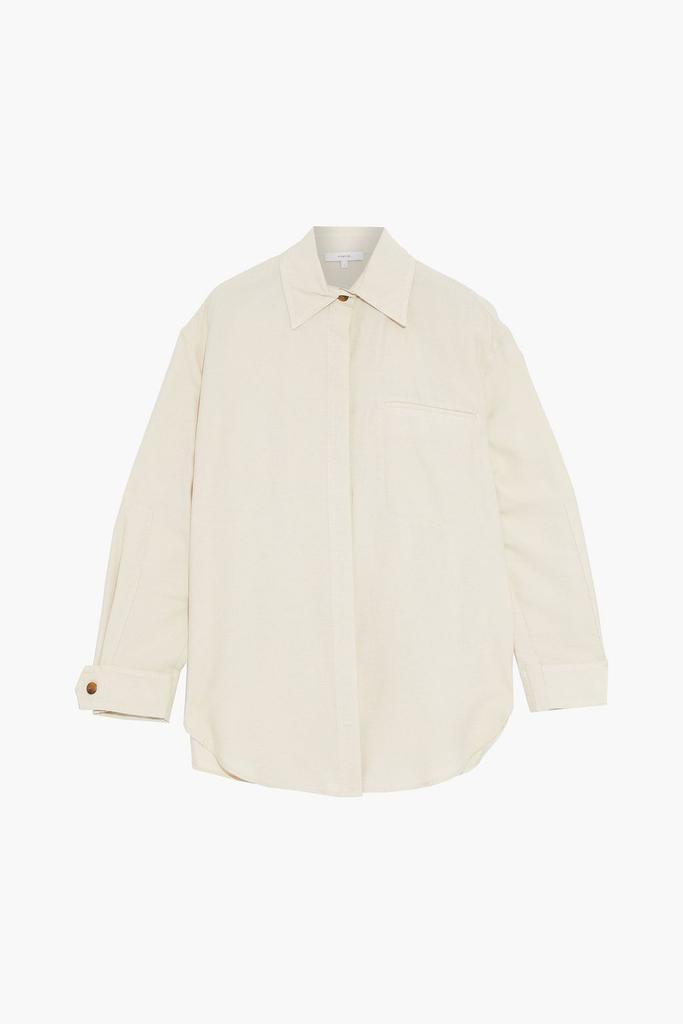 商品Vince|Slub broadcloth shirt,价格¥874,第1张图片